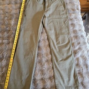Eddie Bauer Men's Olive Side Pocket Jeans